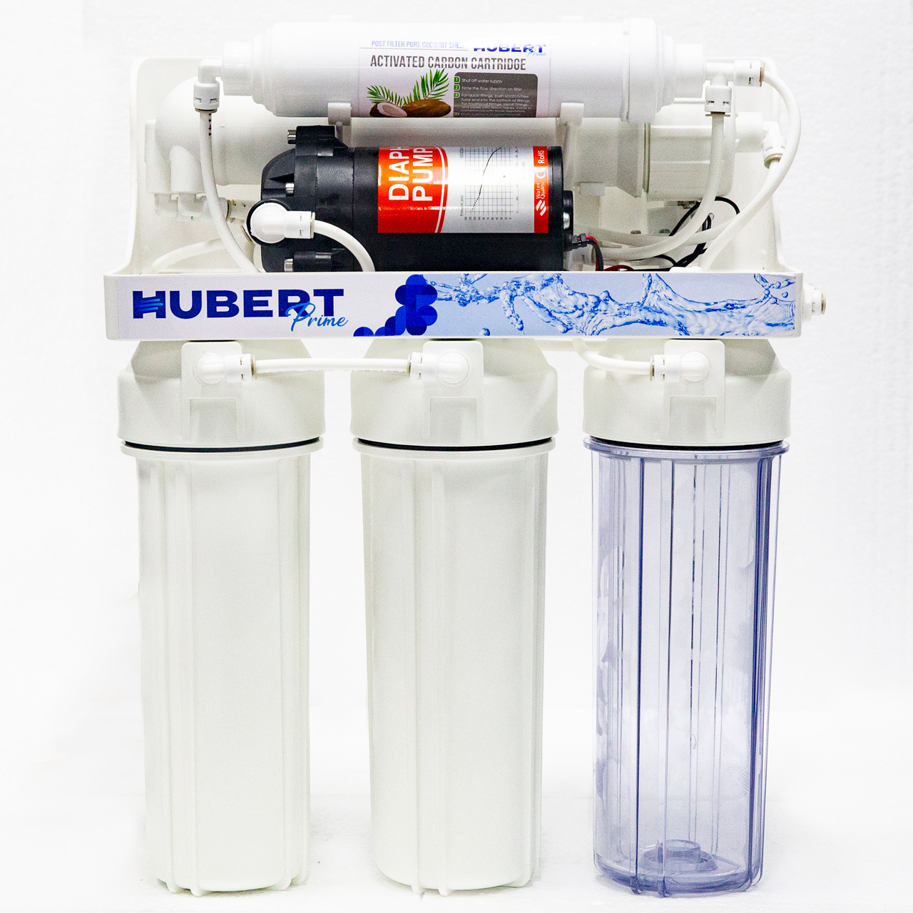 Фильтр для воды обратного осмоса Hubert prime FE-105 с насосом (RO 80g .